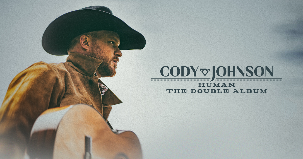 Official Cody Johnson Website Preorder 'Human The Double Album'